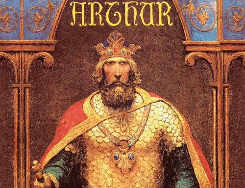 King Arthur Raises a Glass to the Christ Child